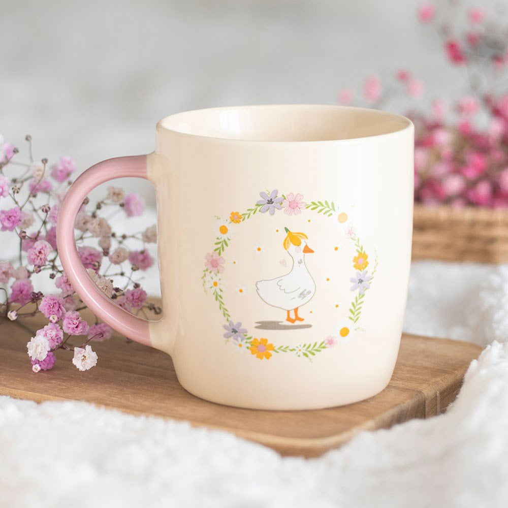 Mug Floral Duck 320ml