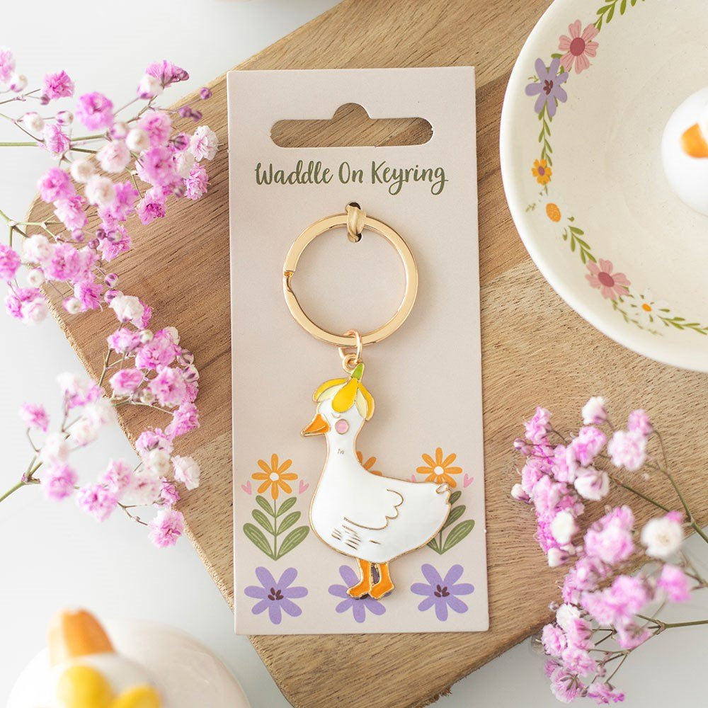 Keyring Waddle On Duck