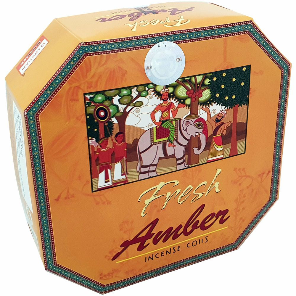 Darshan Amber Incense Coils