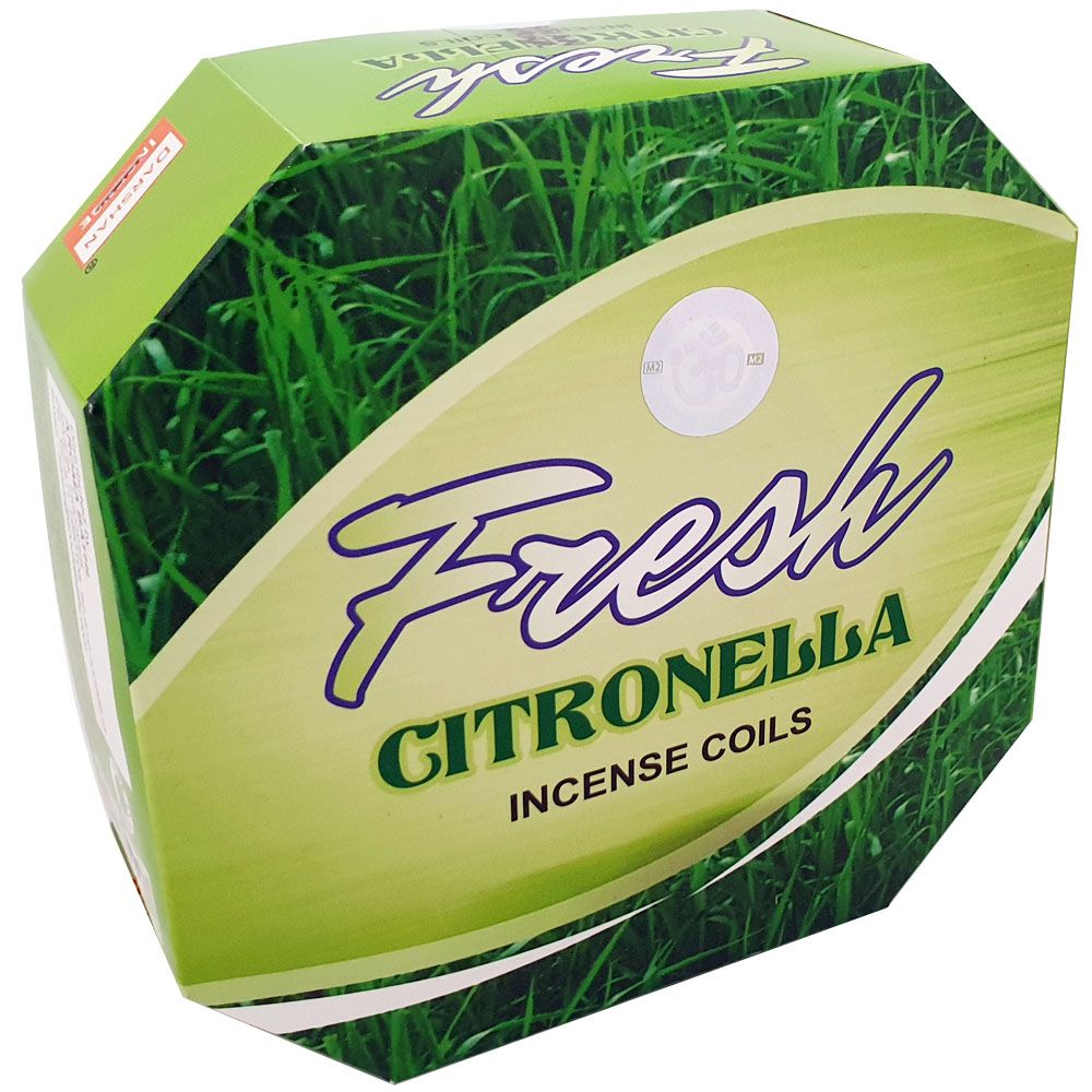 Darshan Fresh Citronella Incense Coils