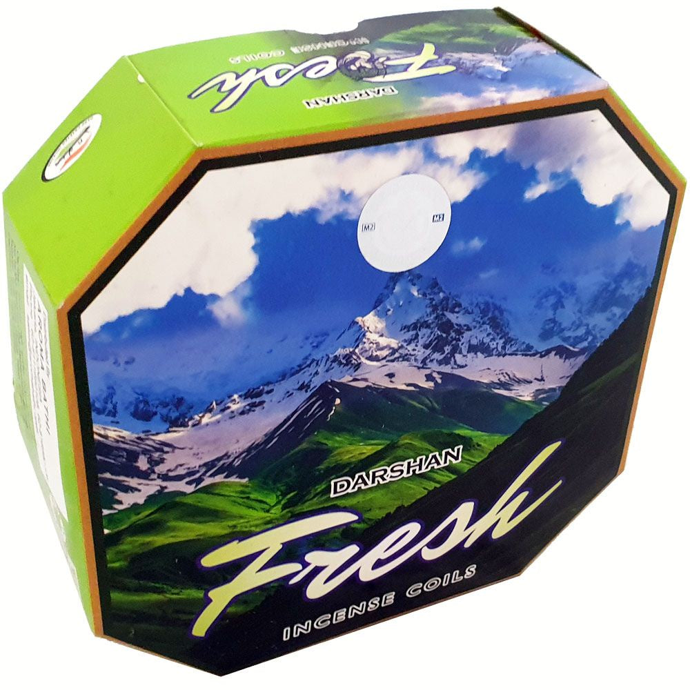 Darshan Fresh Lemongrass Incense Coils