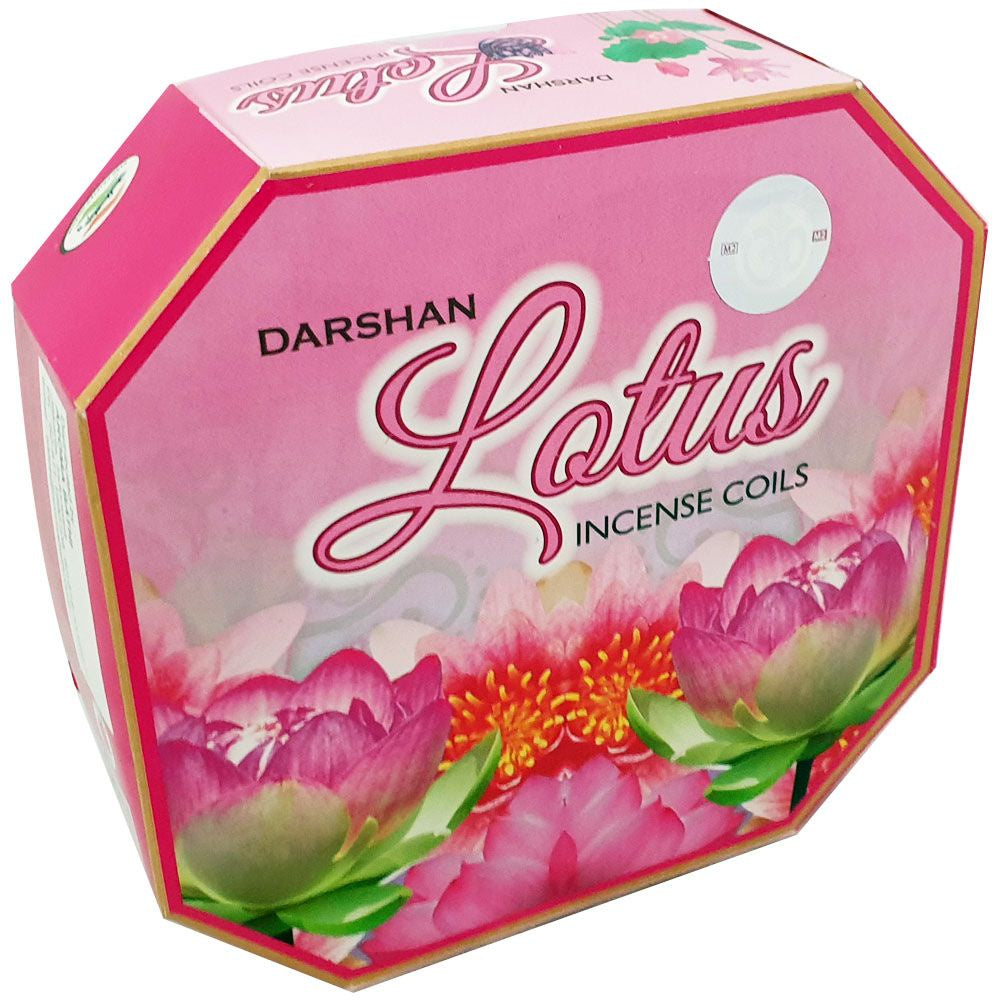 Darshan Lotus Incense Coils