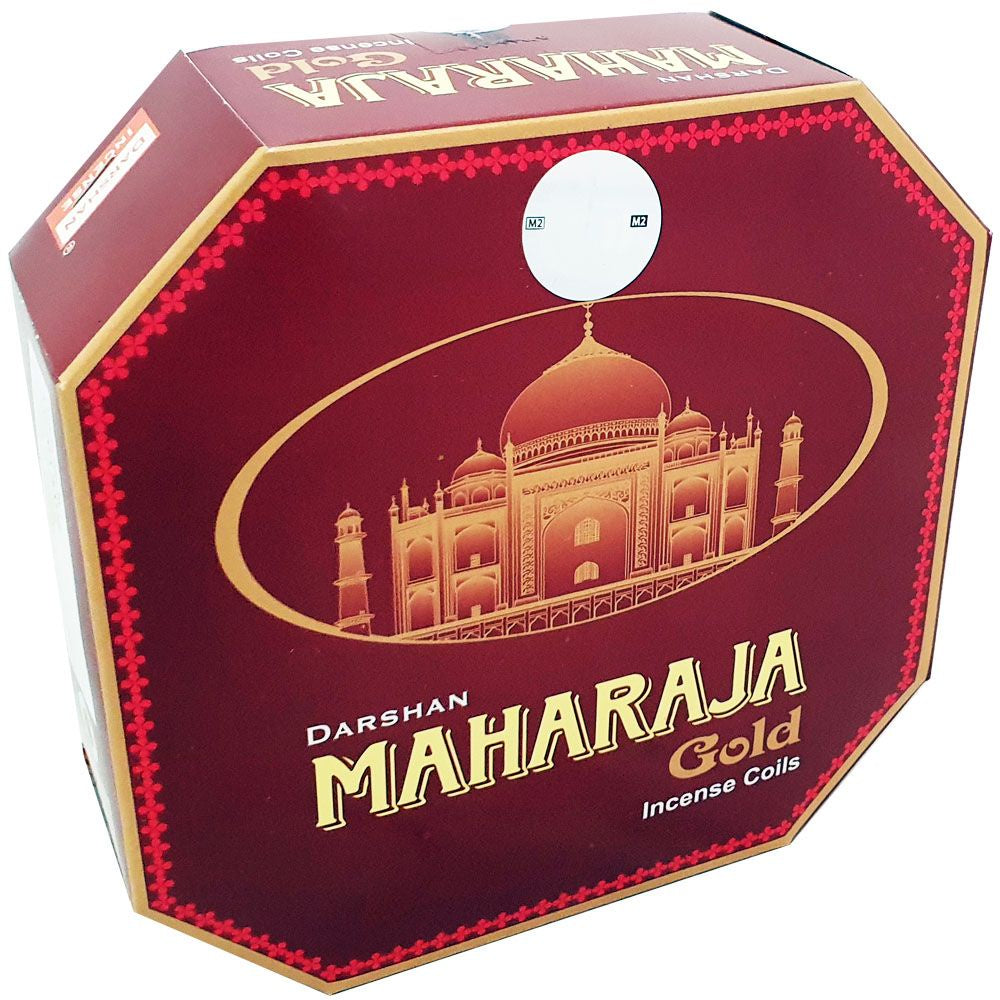 Hari Darshan Maharaja Gold Coil Incense | Carpe Diem With Remi