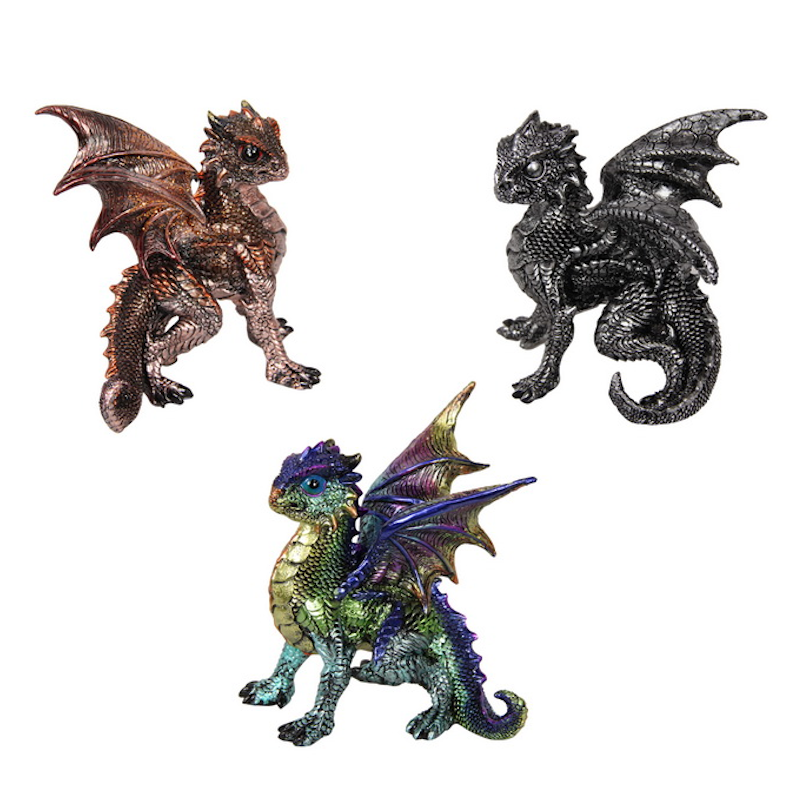 Dragon Young Assorted Colours 13 cm