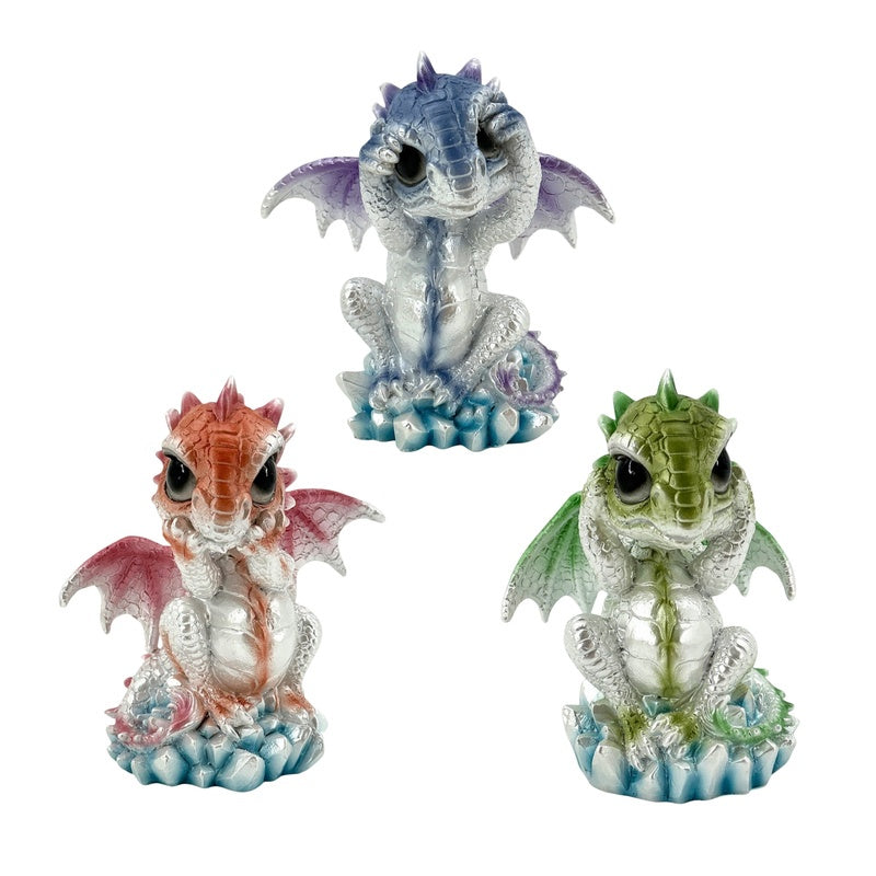 Dragon Set 3 Hear See Speak No Evil