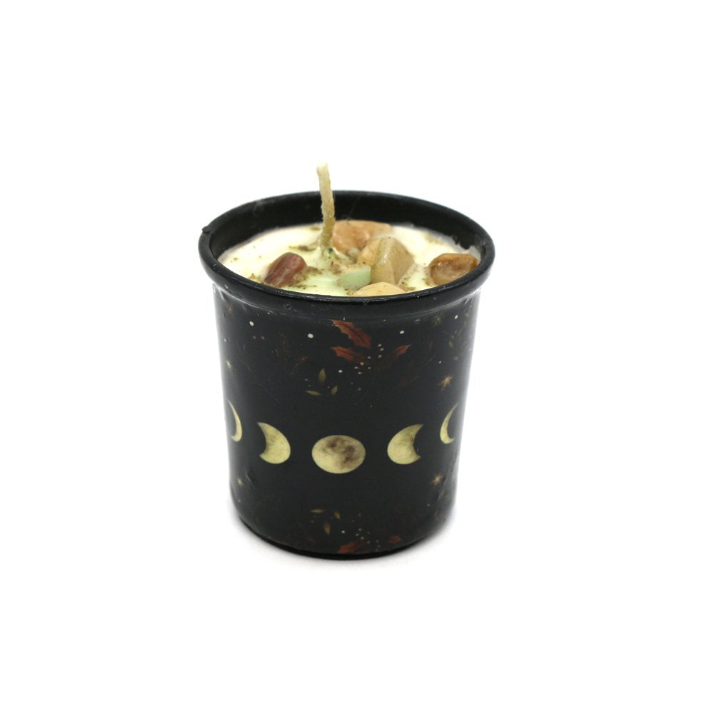 Candle Soul Sticks Votive Moon Phases 5.5 cm