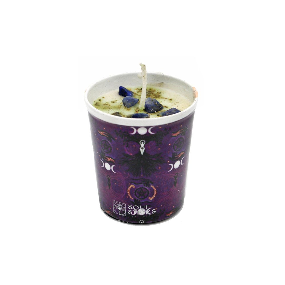 Candle Triple Moon Goddess Votive Soul Sticks