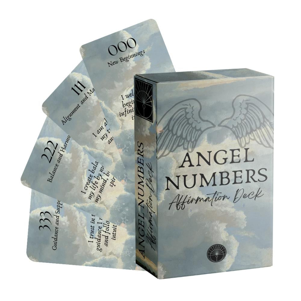 Angel Numbers Affirmation Cards