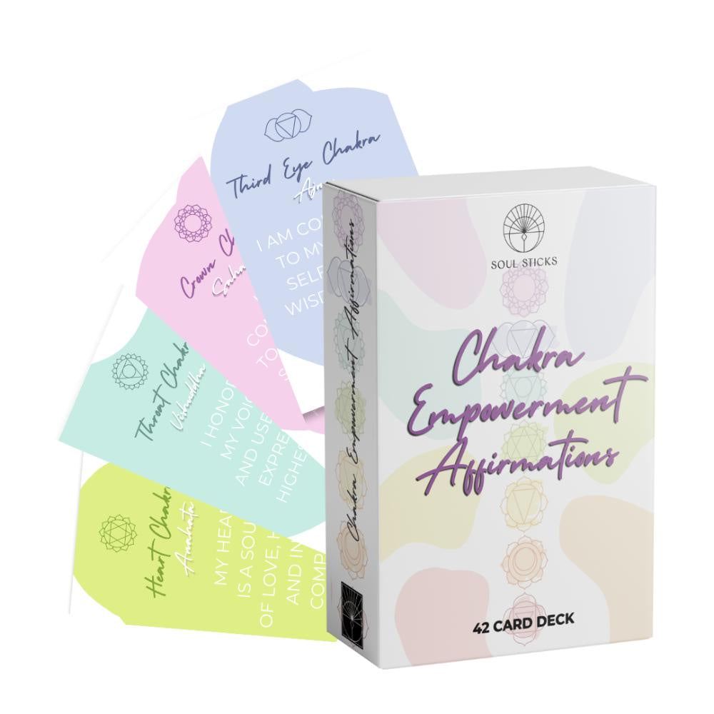 Chakra Empowerment Affirmation Cards