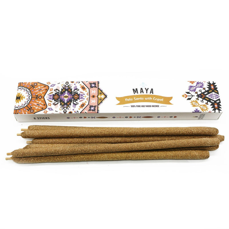 Palo Santo and Copal Soul Sticks Maya Incense 6 Sticks
