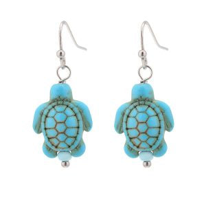 Earrings Turtle Blue | Carpe Diem With Remi