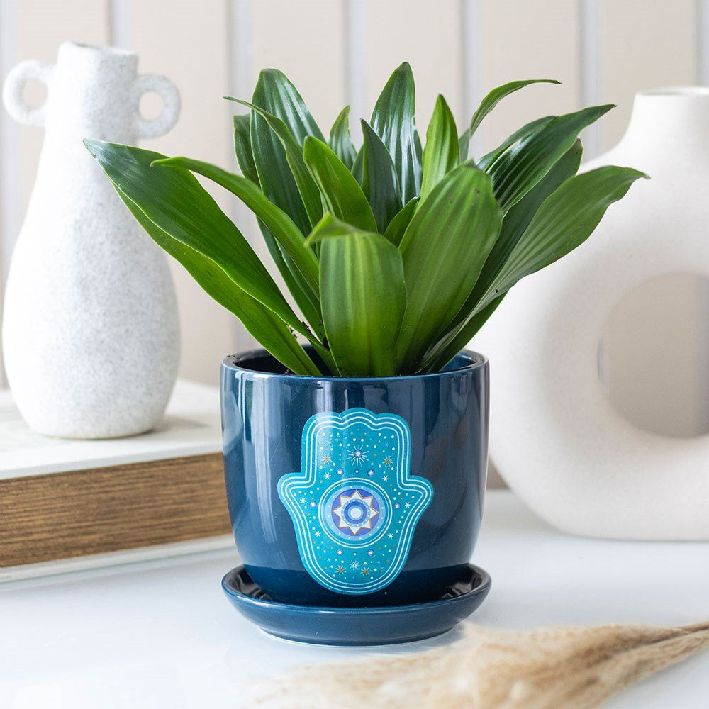 Pot Hand of Fatima Ceramic