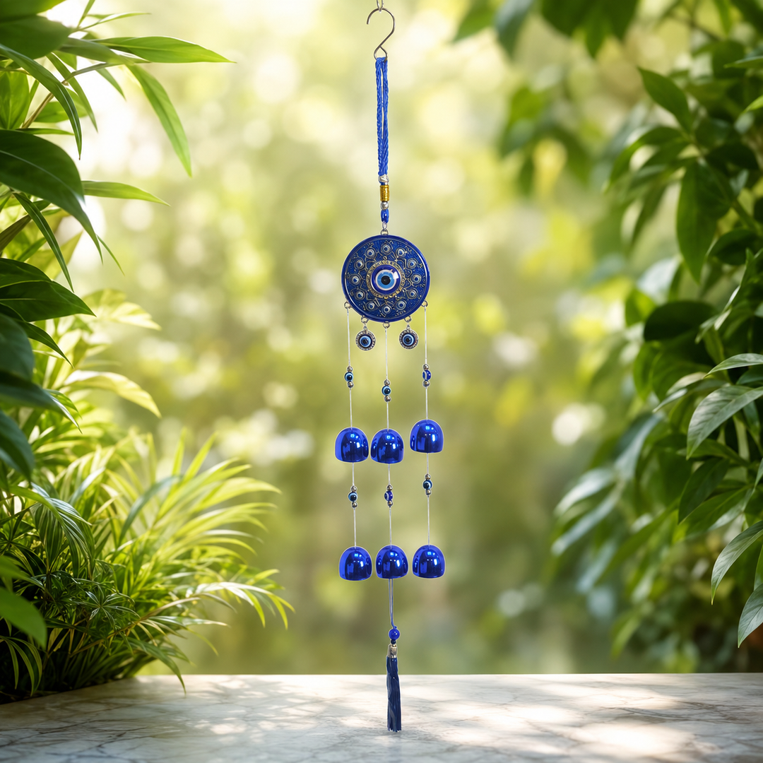 Wind Chime Eye Eye with Bells 60 cm