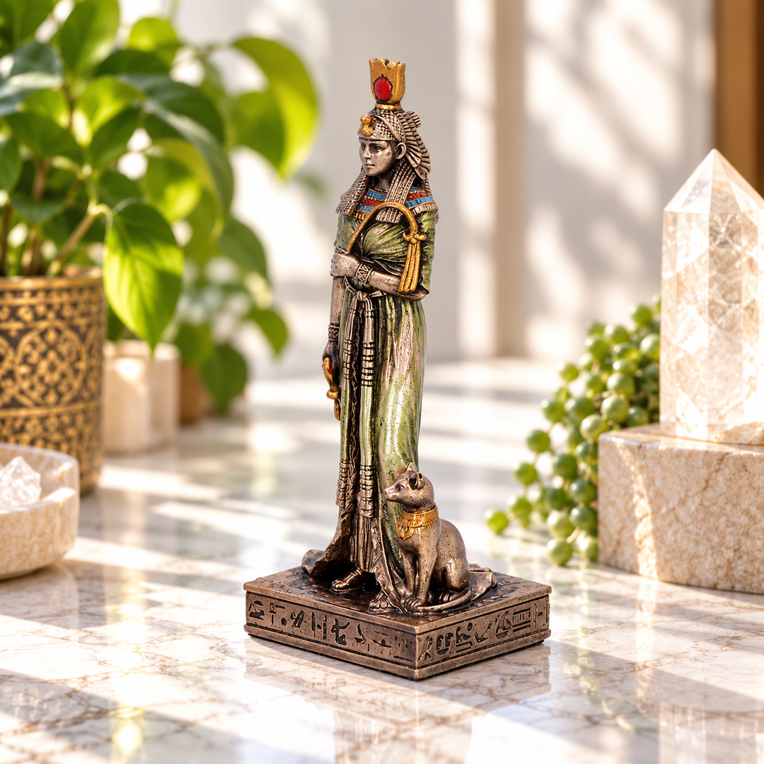 Figurine Egyptian Queen Nefertari 8.6 cm