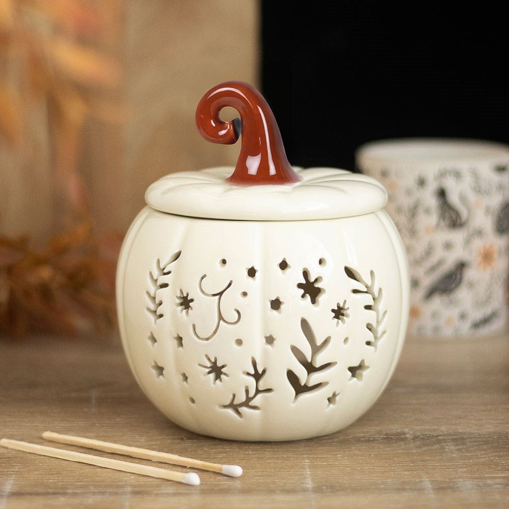 Oil Burner Wax Warmer Pumpkin Cream
