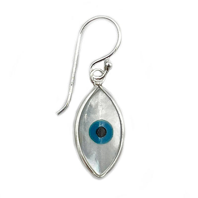 Earrings Evil Eye with Mother of Pearl | Carpe Diem With Remi