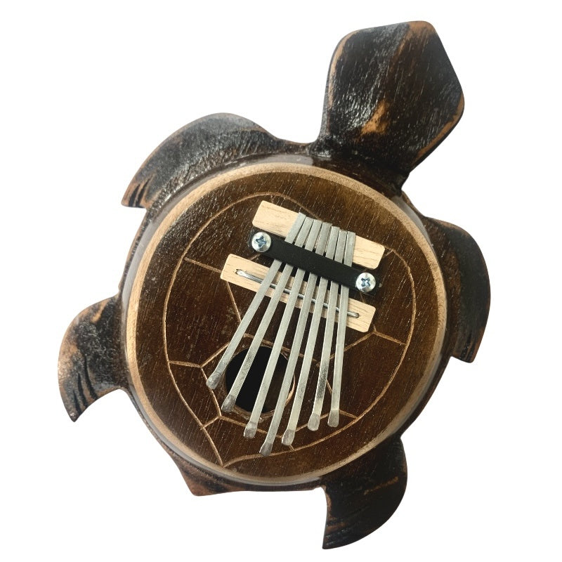 Thumb Piano Turtle Wooden
