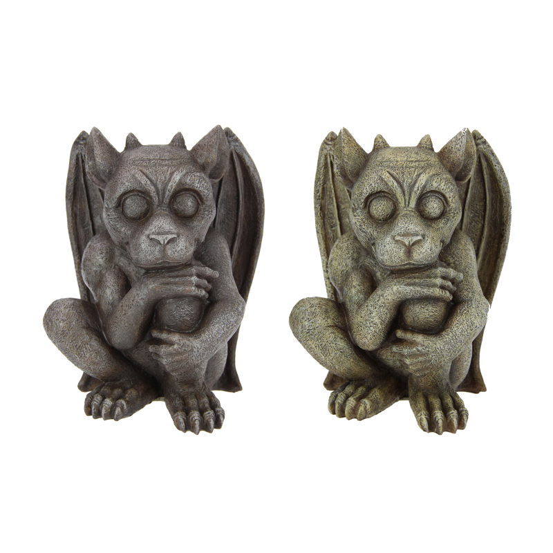 Gargoyle Sitting Statue 21 cm