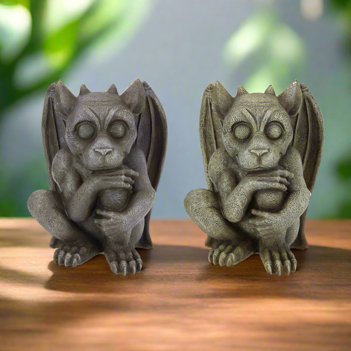 Gargoyle Sitting Statue 21 cm