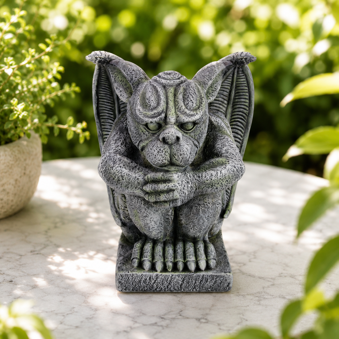 Statue Gargoyle Guardian Grey 42 cm - Instore Only