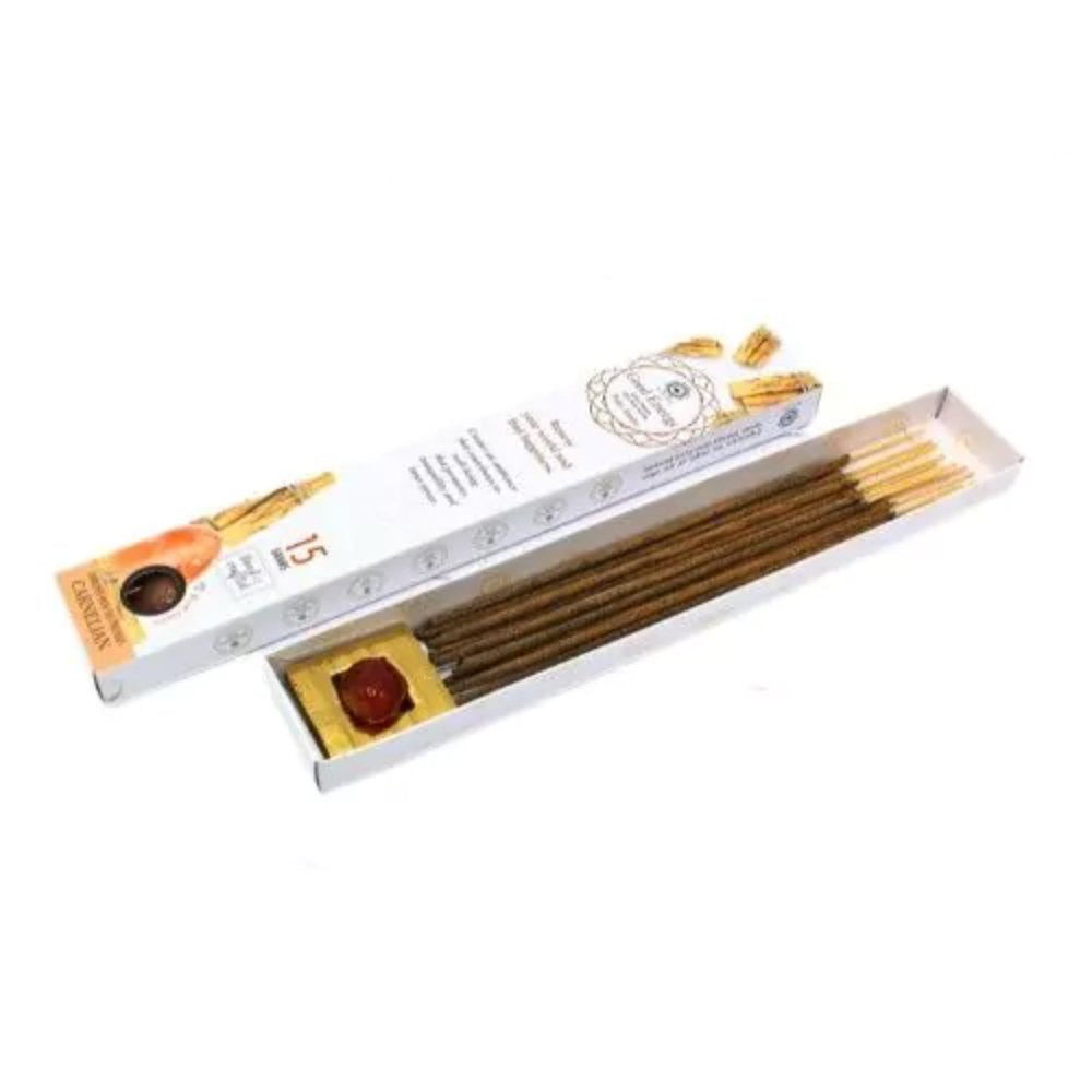 Good Energy Palo Santo with Carnelian Green Tree