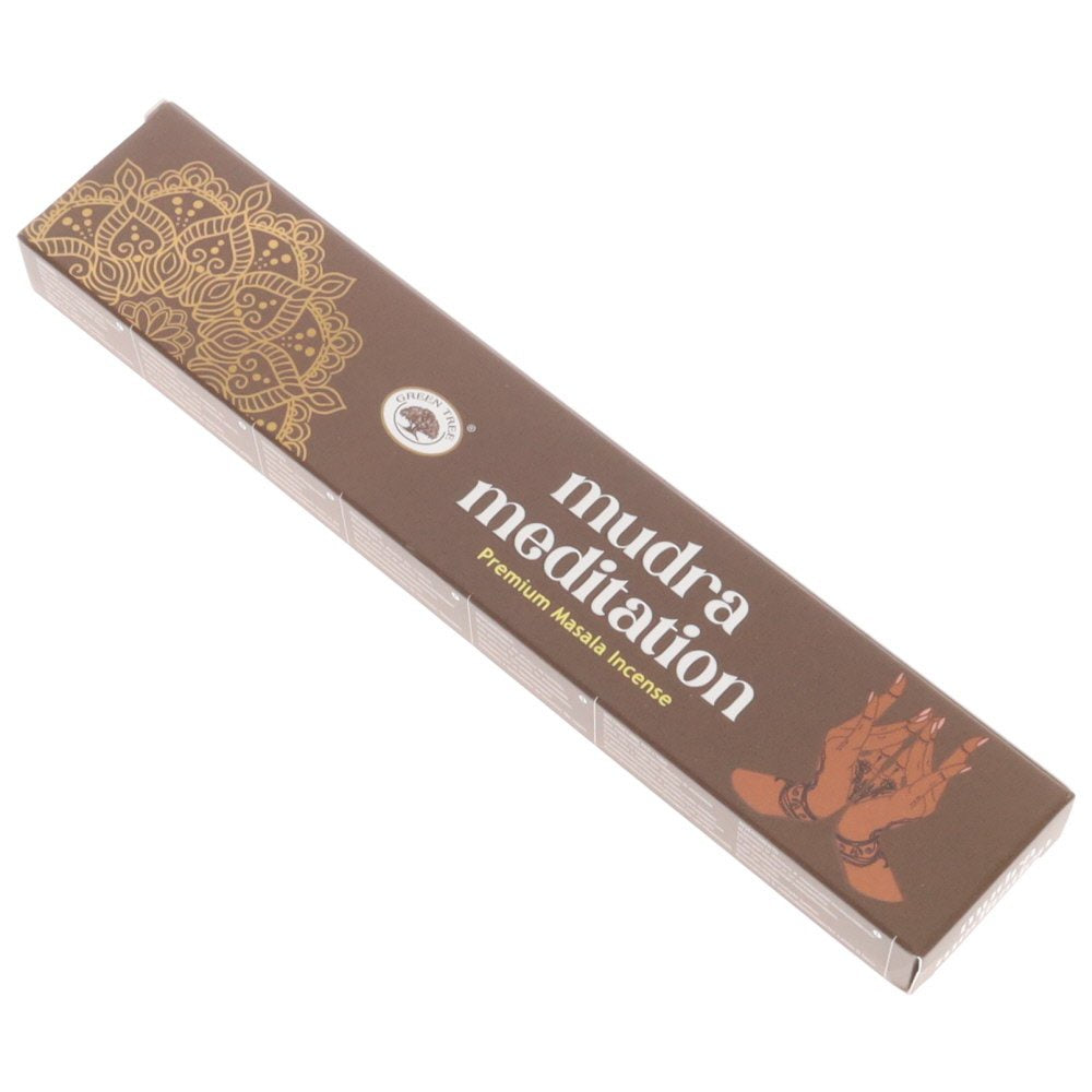 Green Tree  Mudra Meditation Incense 15g