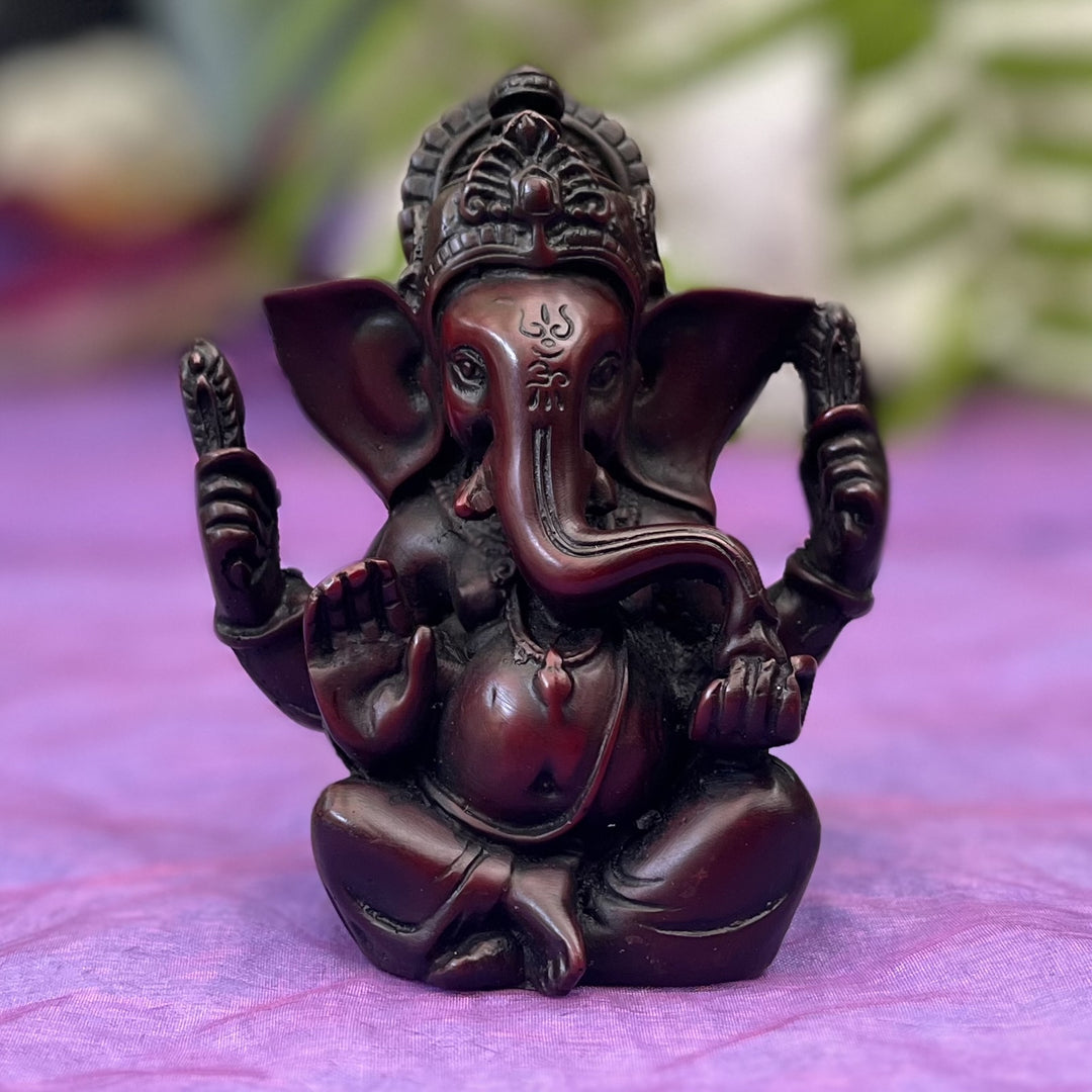Ganesha Statue Resin 11.5 cm