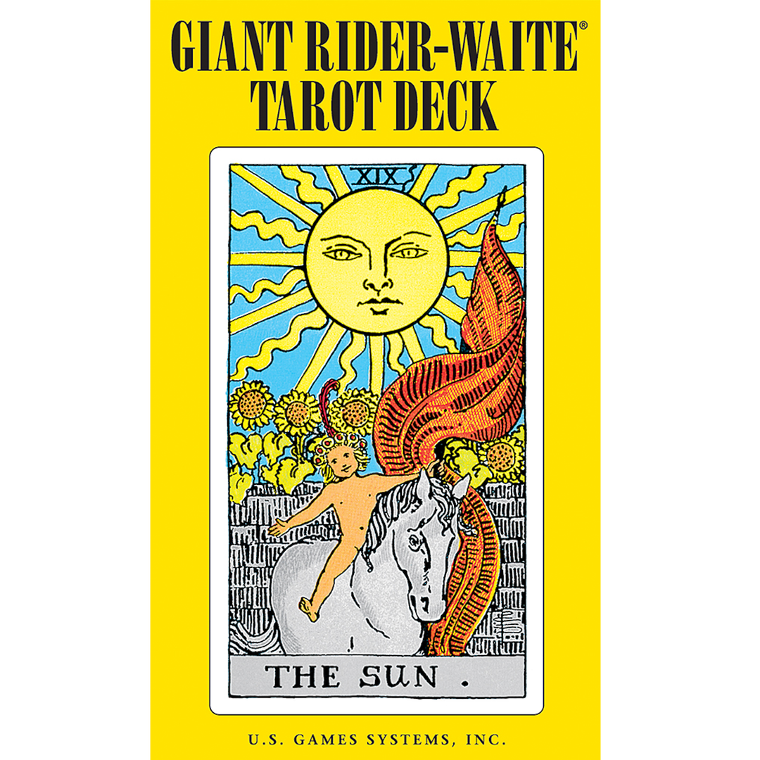 Giant Rider-Waite Tarot Deck