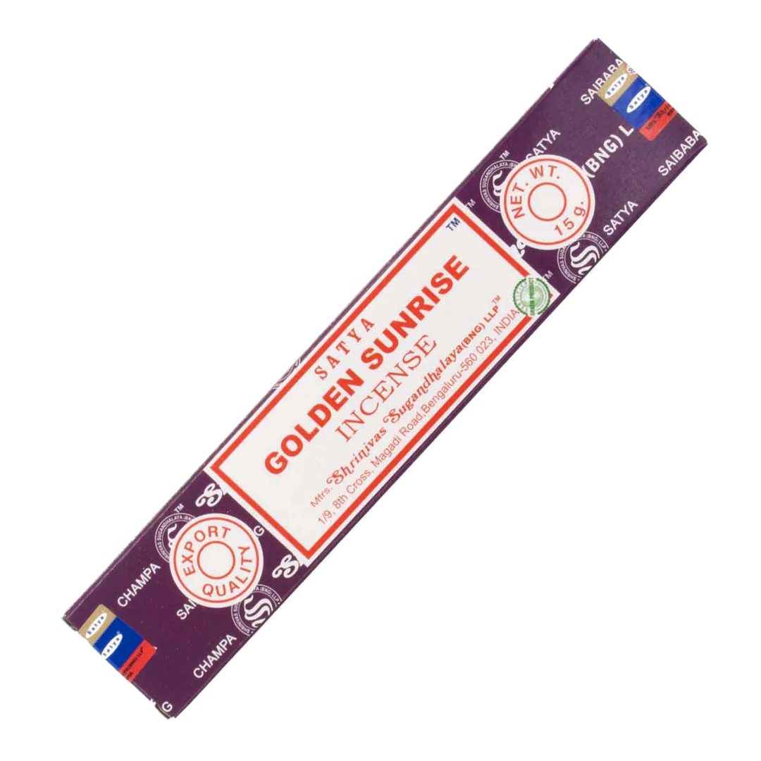 Satya Golden Sunrise Incense Stick 15g