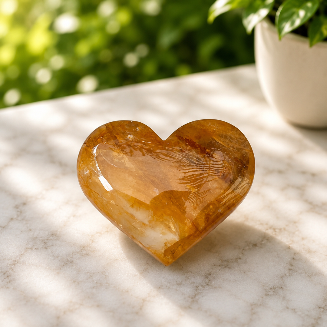 Heart Golden Healer 4.6 cm