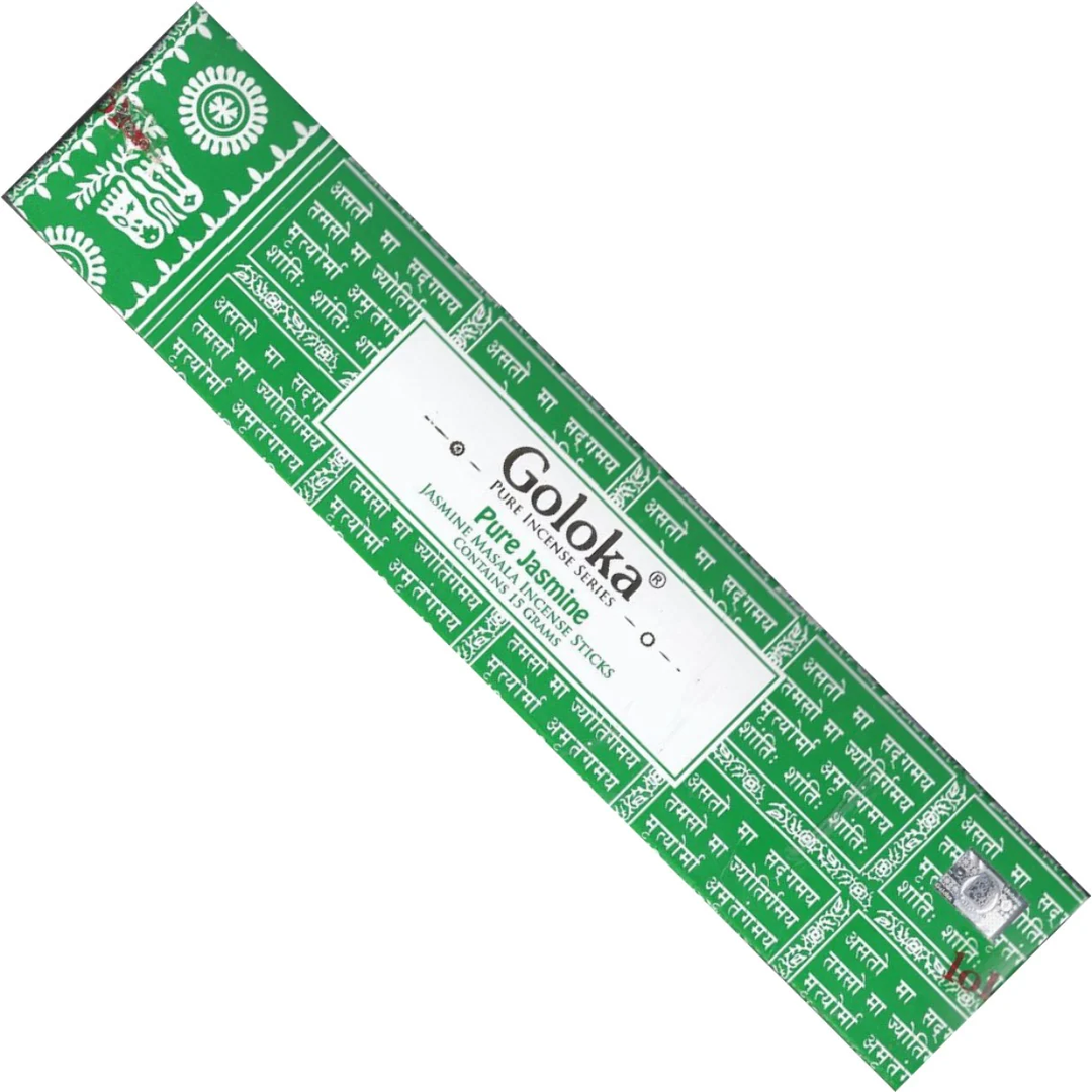 Goloka Pure Jasmine Incense 15g