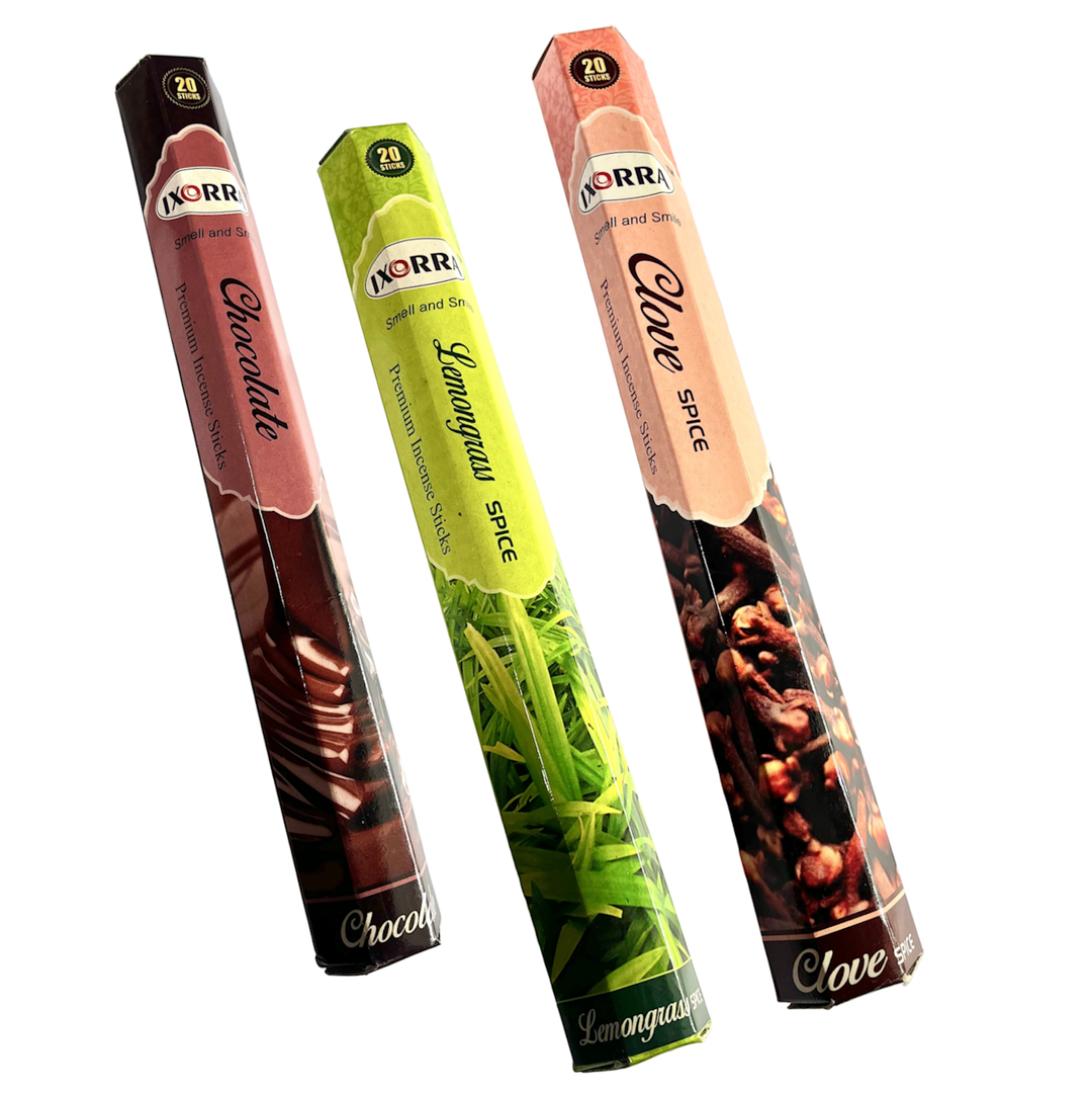 Ixorra Hex Chocolate Incense Sticks 20g