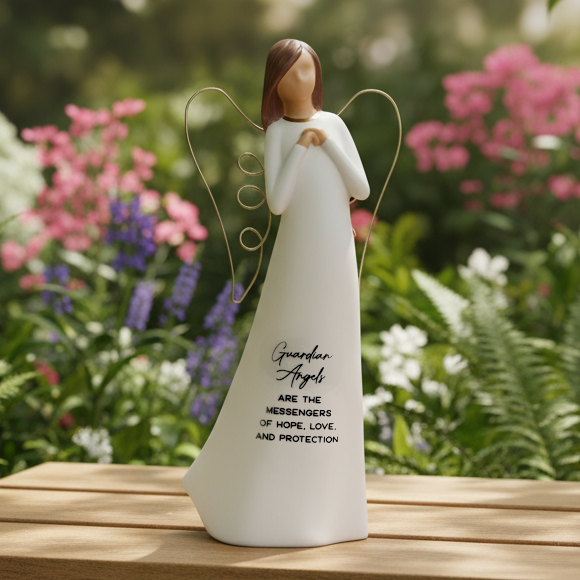 Angel Guardian Statue 21.5 cm