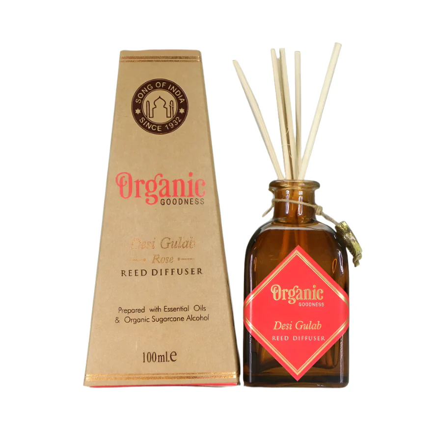Reed Diffuser Gulab Rose Organic Goodness