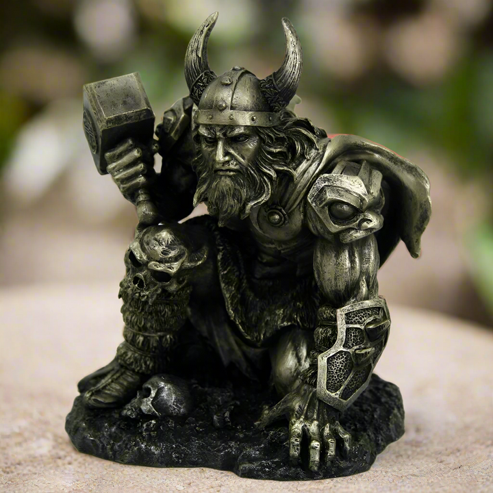 Thor Norse God Thunder Figurine 19 cm