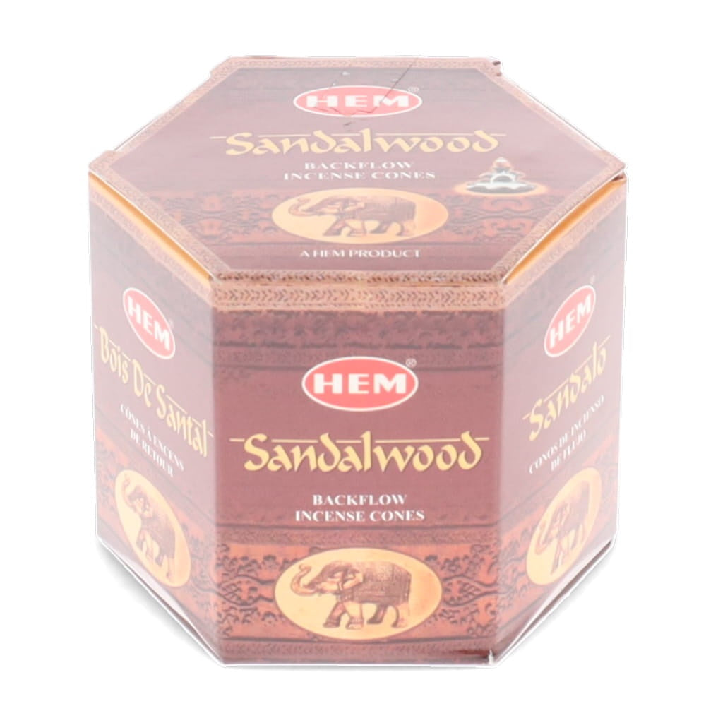 Hem Sandalwood Backflow Cones