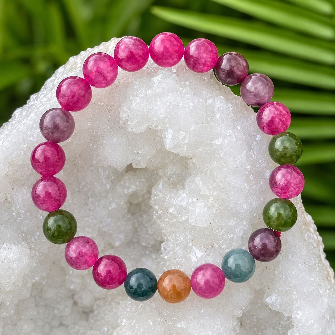 Bracelet Happy Vibes 8mm Beads