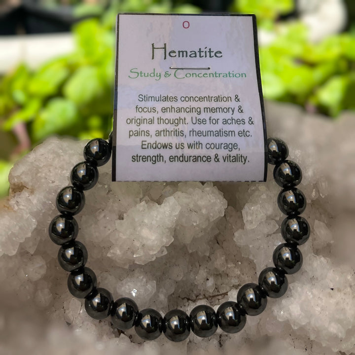 Bracelet Hematite Beads 8mm