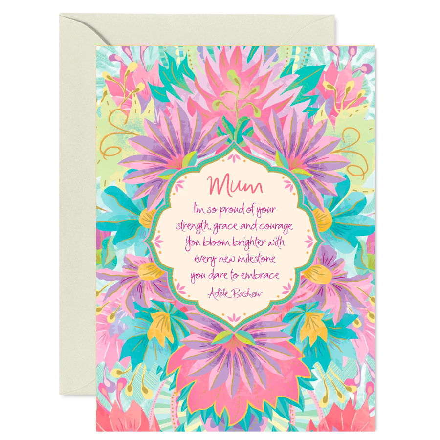 Mum Flowers Card | Carpe Diem With Remi
