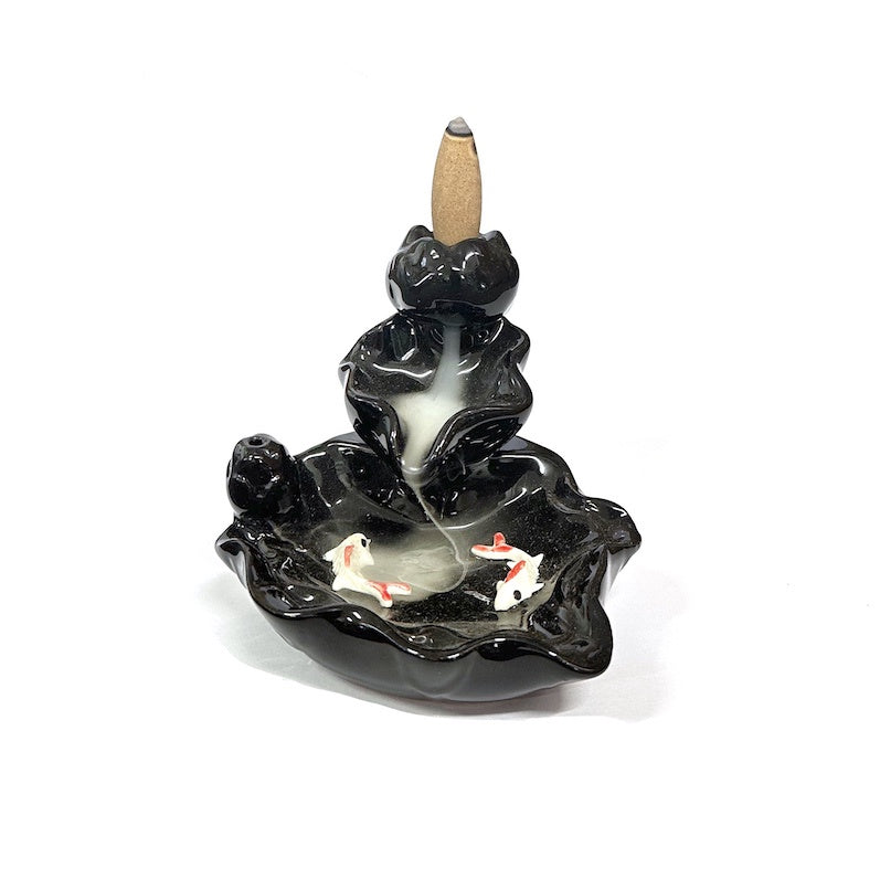 Backflow Burner Fish Pond Ceramic