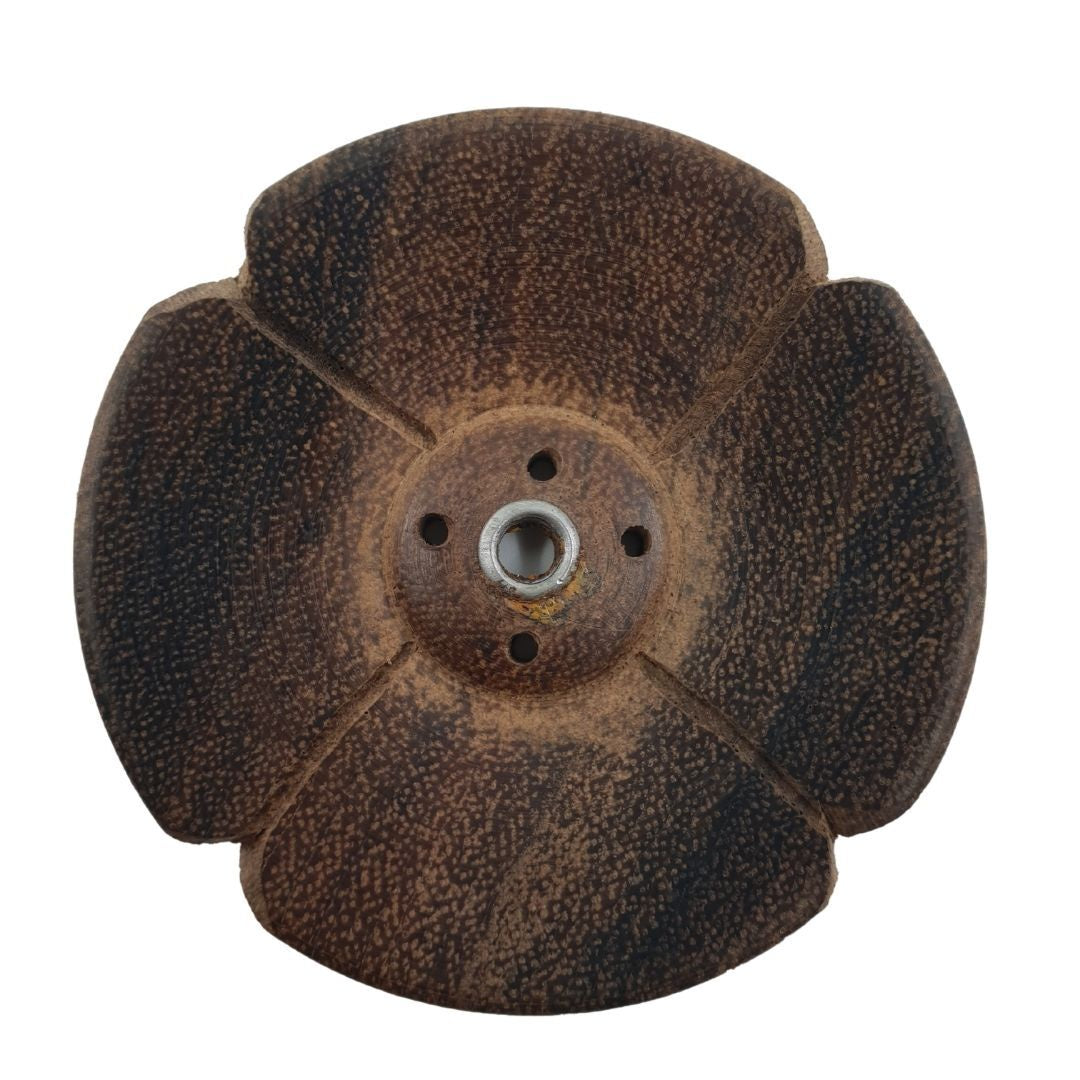 Incense Holder Tibetan Wood 6.5 cm