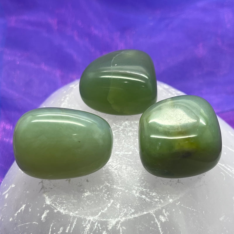 New Jade Tumble Stone AAA Quality - Abundance