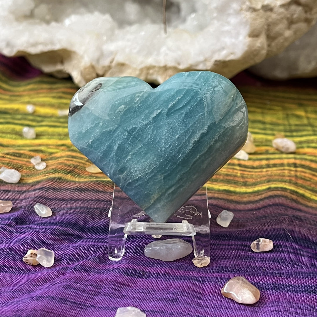 Heart Caribbean Calcite 4.5 cm