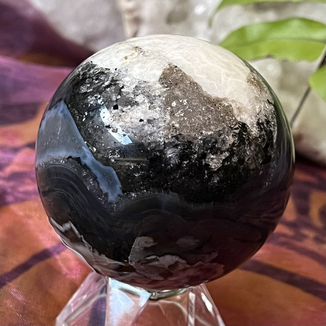 Sphere Volcanic Agate 5.7 cm