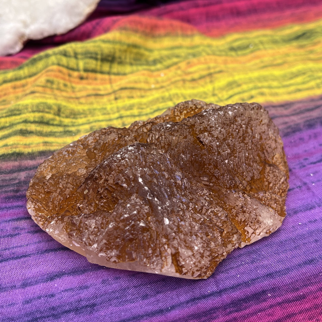 Yellow Fluorite on Matrix Specimen