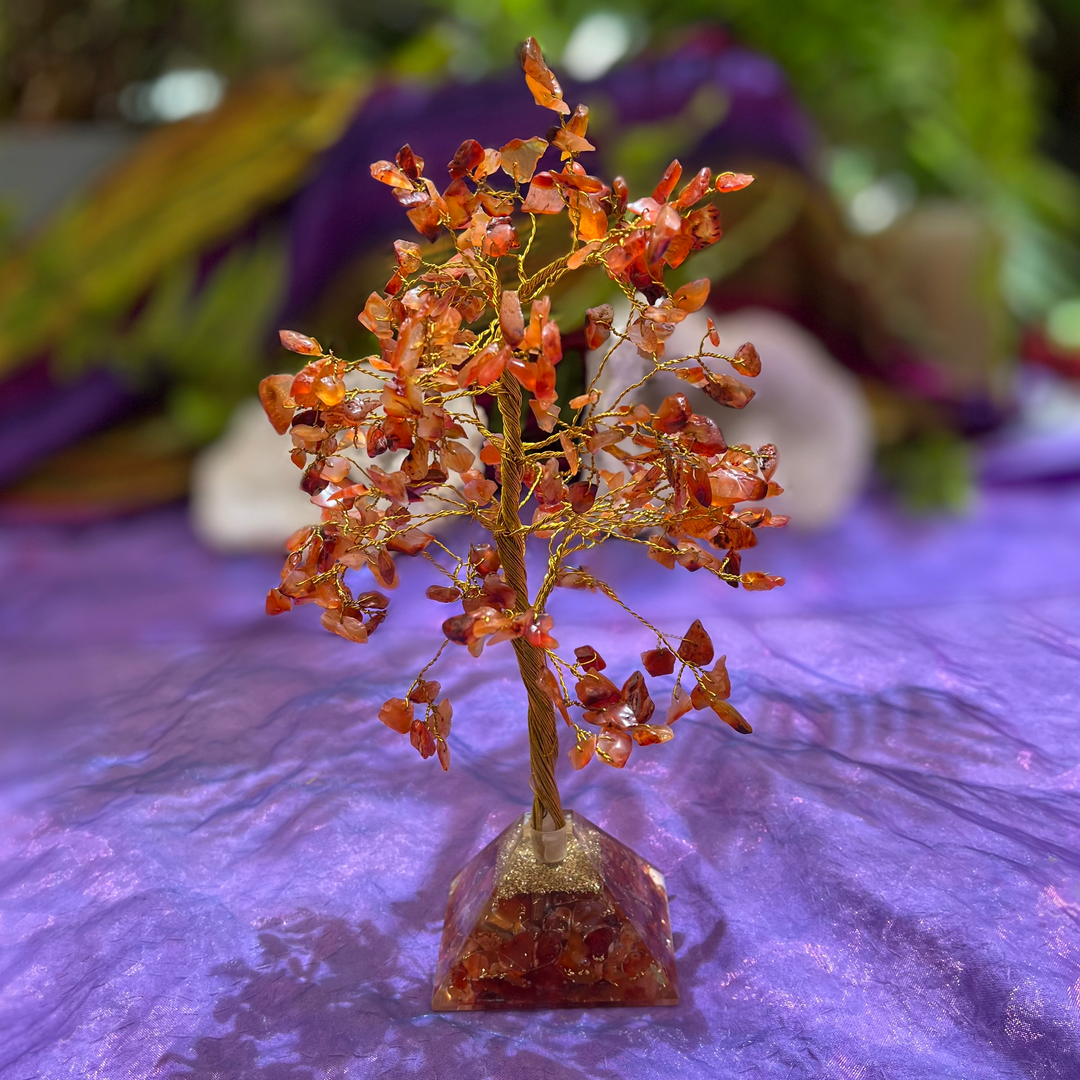 Crystal Tree Carnelian Organite Base 300 Chip