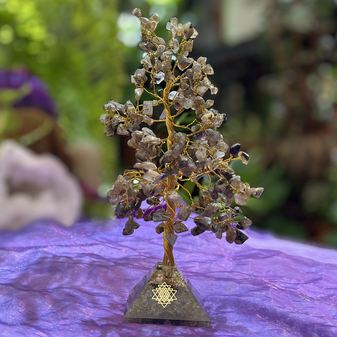 Crystal Tree Labradorite Organite Base 300 Chip