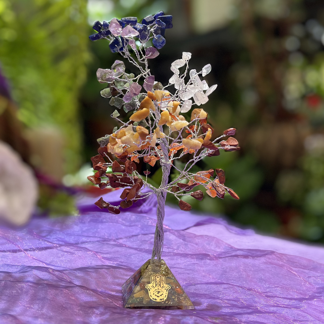 Crystal Tree Chakra Orgonite Base 200 Chip