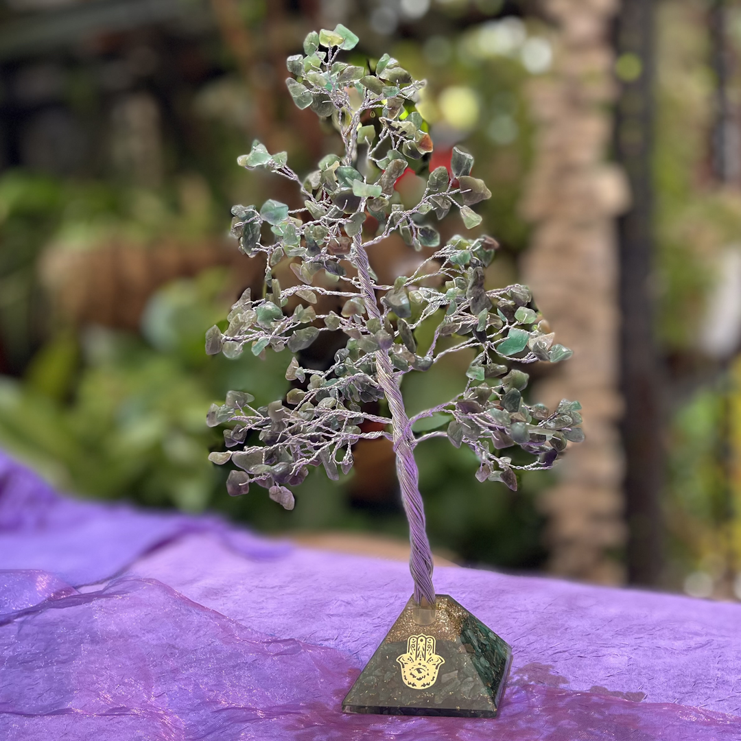 Crystal Tree Green Aventurine Organite Base 300 Chip