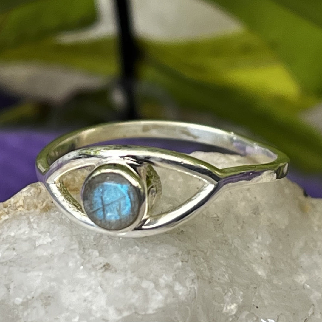 Ring Labradorite Round 0.30 cm